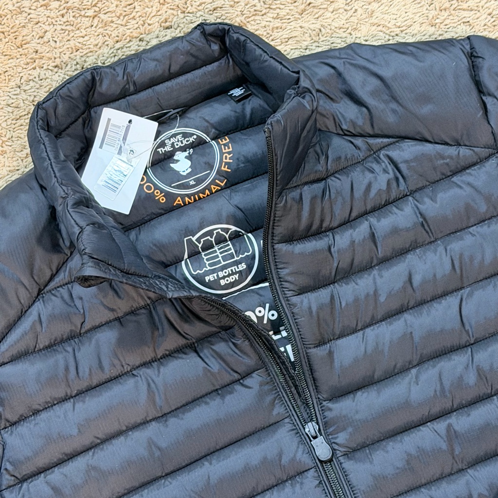 Save The Duck Men's Quilted Long Sleeve Insulated Jacket Ciro Nwt Men’s Xl $229